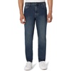 Amazon Essentials Men’s Athletic Fit Jeans with Extra Room in Hip and Thigh, Low Stretch Denim, 5 Pocket Styling(Tinted Dark Wash)