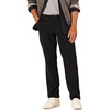 Amazon Essentials Men’s Casual Stretch Chino Pant(Black)