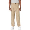 Amazon Essentials Men’s Classic-Fit Pleated Dress Pants (Available in Big & Tall)(Khaki)