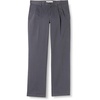 Amazon Essentials Men’s Classic-Fit Wrinkle-Resistant Pleated Chino Pant (Available in Big & Tall)(Charcoal)