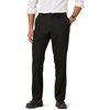 Amazon Essentials Men’s Classic-Fit Wrinkle-Resistant Stretch Dress Pants(Black)
