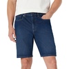 Amazon Essentials Men’s Heavyweight Stretch Straight-Fit Jean Shorts, Mid Rise, 9″ Inseam(Dark Midnight Wash)
