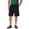 Amazon Essentials Men’s Loose-Fit 11″ Long Cargo Shorts(Black)