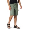 Amazon Essentials Men’s Loose-Fit 11″ Long Cargo Shorts(Dark Olive)