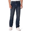 Amazon Essentials Men’s Low Stretch Slim Straight Denim Jeans, Vintage Inspired(Tinted Dark Wash)