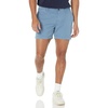 Amazon Essentials Men’s Slim-Fit 5″ Lightweight Comfort Stretch Oxford Cotton Shorts(Blue)