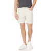 Amazon Essentials Men’s Slim-Fit 7″ Inseam Stretch 5-Pocket Shorts with Tapered Leg(Stone)