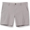 Amazon Essentials Men’s Slim-Fit 7″ Lightweight Comfort Stretch Oxford Shorts with Tapered Leg(Light Grey)