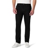 Amazon Essentials Men’s Slim-Fit Jeans with Tapered Leg, 5-Pocket Styling, Zip Fly(Black-heavyweight)