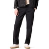 Amazon Essentials Men’s Straight-Fit Casual Stretch Chino Pant(Black)