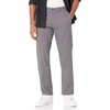 Amazon Essentials Men’s Straight-Fit Casual Stretch Chino Pant(Dark Grey)