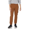 Amazon Essentials Men’s Straight-Fit Chino Jogger Pants with Elastic Waist and Pockets(Dark Khaki Brown)