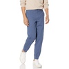 Amazon Essentials Men’s Straight-Fit Chino Jogger Pants with Elastic Waist and Pockets(Indigo)