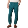 Amazon Essentials Men’s Straight-Fit Chino Jogger Pants with Elastic Waist and Pockets(Washed Teal Green)