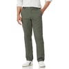 Amazon Essentials Men’s Straight-Fit Wrinkle-Resistant Flat-Front Chino Pant(Olive)
