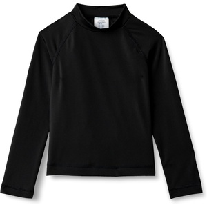 Amazon Essentials Boys and Toddlers’ Long Sleeve UPF 50 Rashguard T-Shirt(Black)