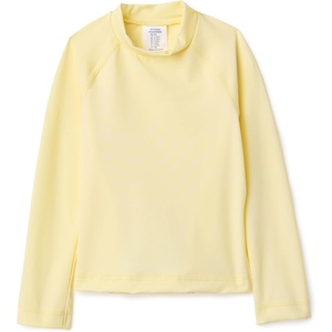 Amazon Essentials Boys and Toddlers’ Long Sleeve UPF 50 Rashguard T-Shirt(Light Yellow)