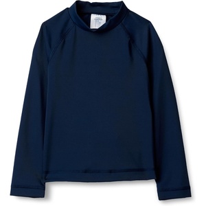 Amazon Essentials Boys and Toddlers’ Long Sleeve UPF 50 Rashguard T-Shirt(Navy)