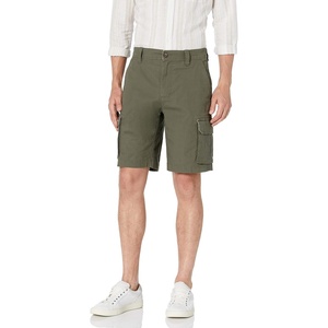 Amazon Essentials Men’s 10″ (25cm) Lightweight Cotton Blend Stretch Cargo Shorts(Olive)