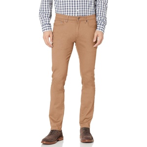 Amazon Essentials Men’s 5-Pocket Stretch Twill Casual Pants(Dark Khaki)