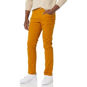 Amazon Essentials Men’s 5-Pocket Stretch Twill Casual Pants(Gold)