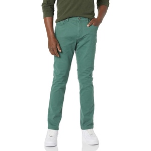 Amazon Essentials Men’s 5-Pocket Stretch Twill Casual Pants(Green)