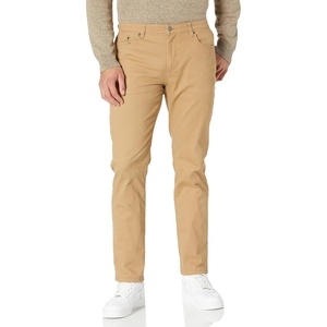 Amazon Essentials Men’s 5-Pocket Stretch Twill Pants(Dark Khaki)