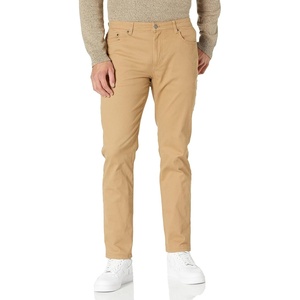 Amazon Essentials Men’s 5-Pocket Stretch Twill Pants(Dark Khaki Brown)