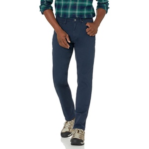 Amazon Essentials Men’s 5-Pocket Stretch Twill Pants(Navy)