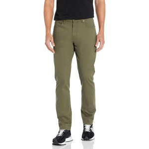 Amazon Essentials Men’s 5-Pocket Stretch Twill Pants(Olive)