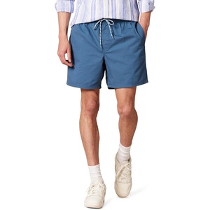 Amazon Essentials Men’s 6″ Inseam Regular Fit Drawstring Shorts with Elastic Waist and Pockets(Deep Blue)