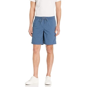 Amazon Essentials Men’s 8″ Inseam Relaxed-Fit Cotton Drawstring Pull-On Walk Shorts, Summer-Weight(Deep Blue)