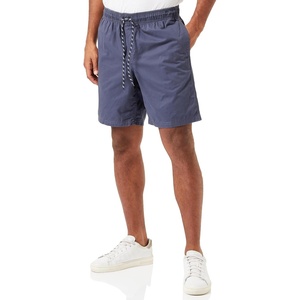 Amazon Essentials Men’s 8″ Inseam Relaxed-Fit Cotton Drawstring Pull-On Walk Shorts, Summer-Weight(Navy)