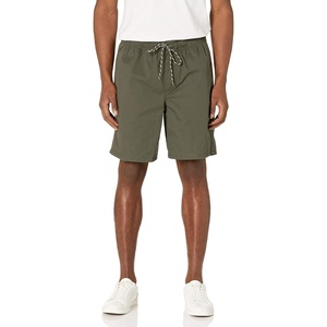 Amazon Essentials Men’s 8″ Inseam Relaxed-Fit Cotton Drawstring Pull-On Walk Shorts, Summer-Weight(Olive)