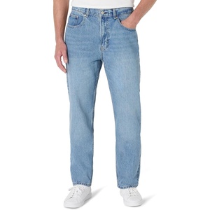 Amazon Essentials Men’s Heavyweight Denim Rigid Loose Fit Jeans, 5 Pocket, Generously Proportioned(Vintage Blue)