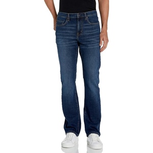 Amazon Essentials Mens Jeans, Slim Fit Stretch, Bootcut – Discontinued Colors(Dark Vintage)