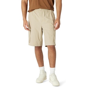 Amazon Essentials Men’s Loose-Fit 11″ Long Cargo Shorts(Taupe)