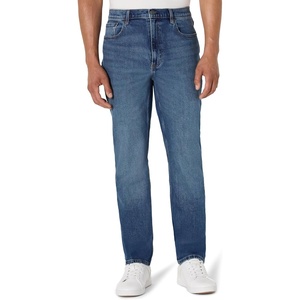 Amazon Essentials Men’s Low Stretch Slim Straight Denim Jeans, Vintage Inspired(Stone Medium Wash)