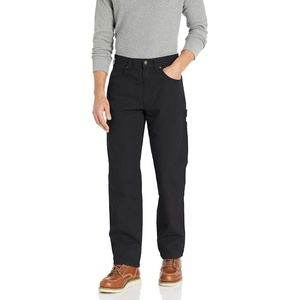 Amazon Essentials Men’s Relaxed-Fit Carpenter Utility Pants with Tool Pockets – Discontinued Colors(Black)