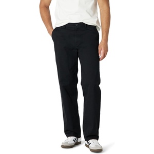 Amazon Essentials Men’s Relaxed-Fit Cotton Chino Pant(Black)