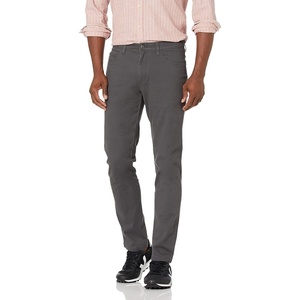 Amazon Essentials Men’s Skinny-Fit 5-Pocket Stretch Twill Chino Pants(Grey)
