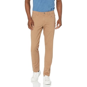 Amazon Essentials Men’s Skinny-Fit 5-Pocket Stretch Twill Chino Pants(Light Khaki Brown)