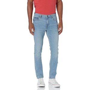 Amazon Essentials Men’s Skinny-Fit Comfort Stretch Denim Jeans – Discontinued Colors(Light Blue)