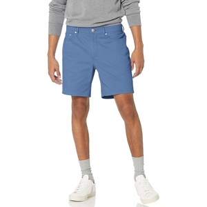 Amazon Essentials Men’s Slim-Fit 7″ Inseam Stretch 5-Pocket Shorts with Tapered Leg(Cornflower Blue)