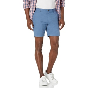 Amazon Essentials Men’s Slim-Fit 7″ Lightweight Comfort Stretch Oxford Shorts with Tapered Leg(Blue)