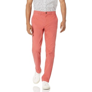 Amazon Essentials Men’s Slim-Fit All-Day Stretch Casual Chino Pant(Washed Red)