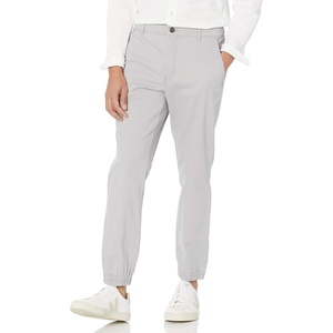 Amazon Essentials Men’s Slim-Fit Cotton Joggers, Breathable(Light Grey)