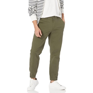 Amazon Essentials Men’s Slim-Fit Cotton Joggers, Breathable(Olive)
