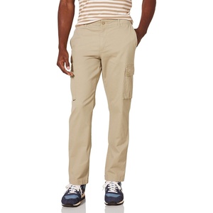 Amazon Essentials Men’s Slim-Fit Stretch Cargo Pants with Tapered Leg(Khaki Brown)