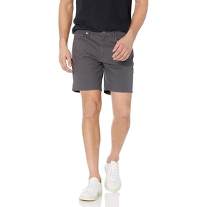 Amazon Essentials Men’s Straight-Fit 7″ Inseam Stretch 5-Pocket Shorts(Dark Grey)